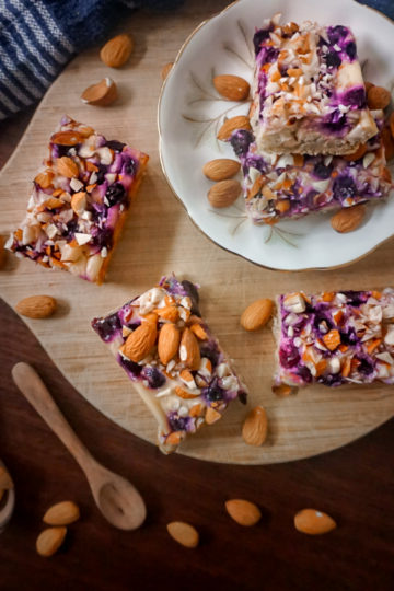 Blueberry Almond Bars