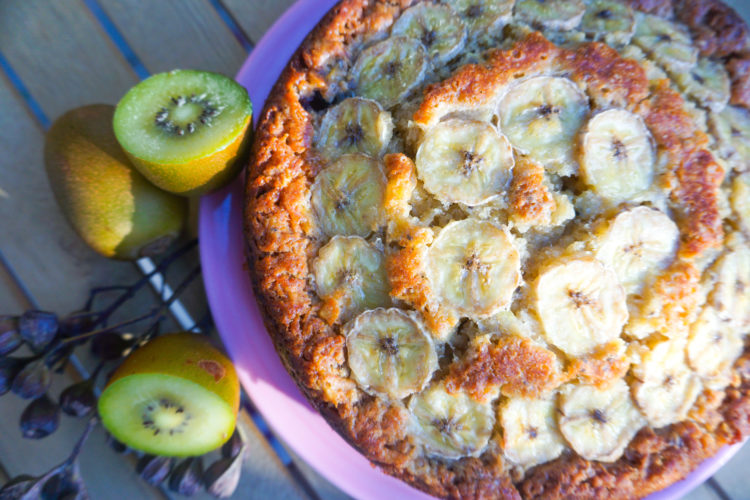 The Vegan Nigerian: Vegan Kiwi Upside-Down Cake